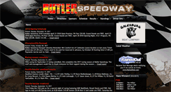 Desktop Screenshot of butlerspeedway.net